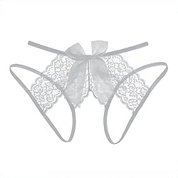 AkovichFarh Women Pearl Lace Bowknot Beads Lace
