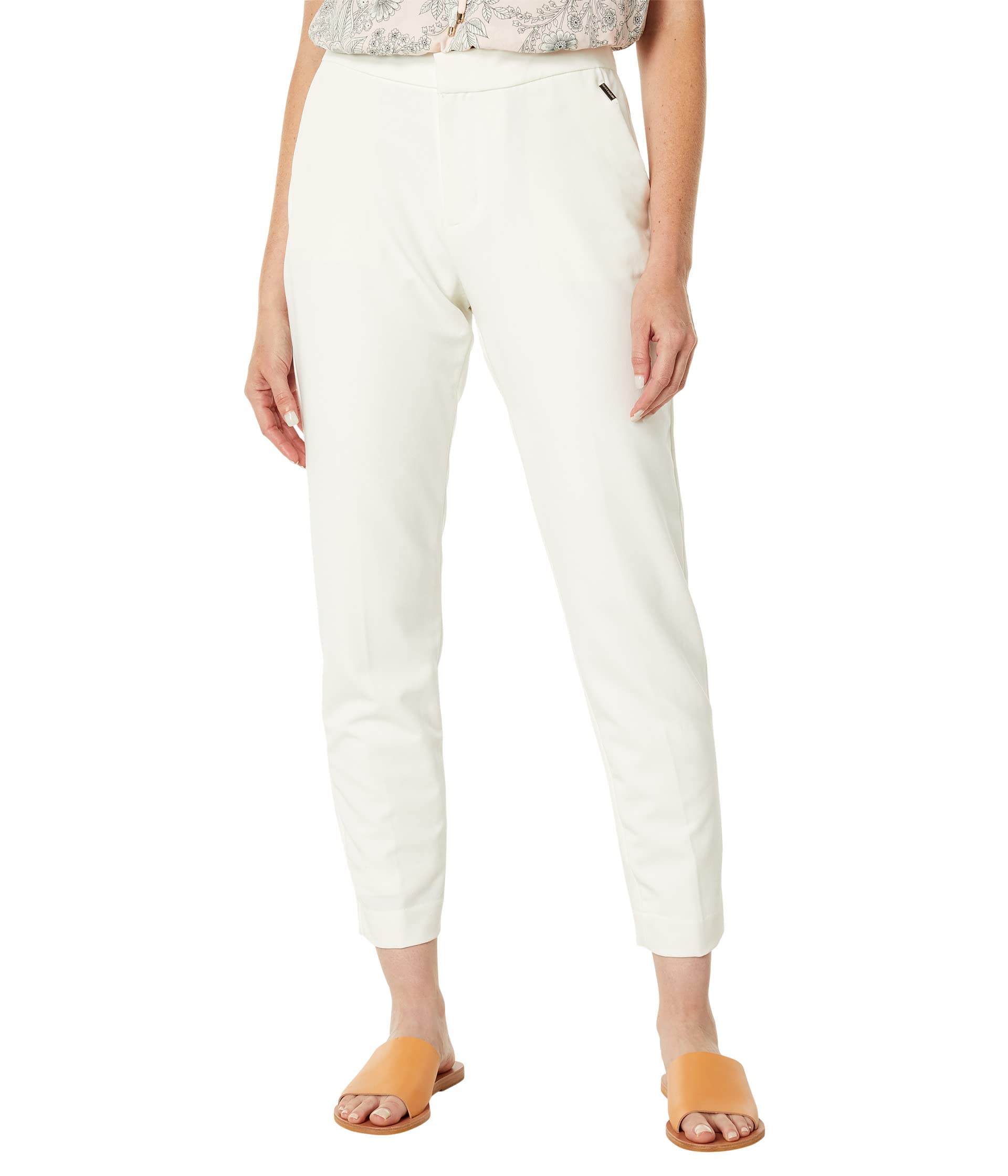 Tommy Hilfiger Women’s Solane Aknle Pant, Ivory, 2