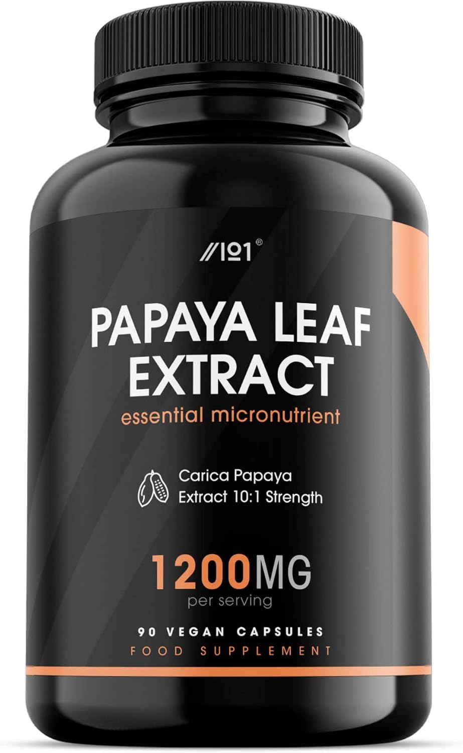 Papaya Leaf Extract Capsules 1200mg Raw Carica Papaya Extract 101