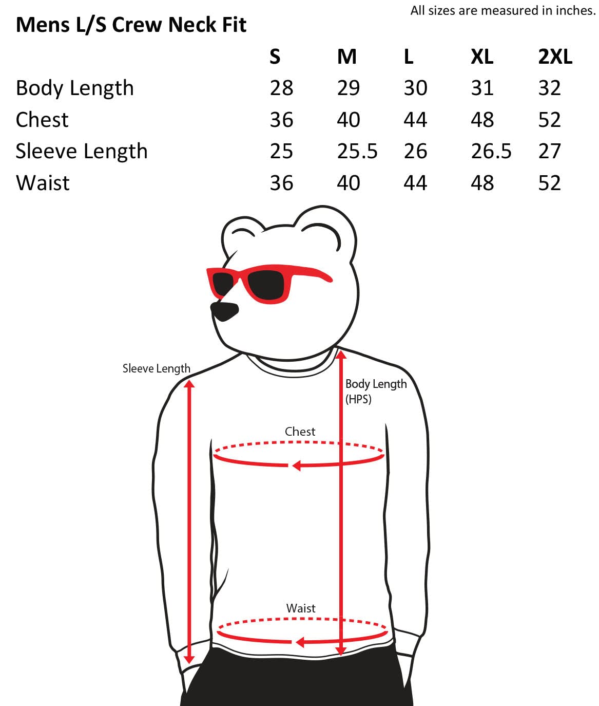 Riot Society Men's Long Sleeve Graphic and Embroidered Fashion T-Shirt