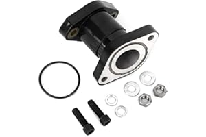 High Carburetor Intake Manifold Boot 3HN-13586-01-00 for Big Bear 350 1987-1998 Winter- Rubber Direct OEM Replacement (Fits 3
