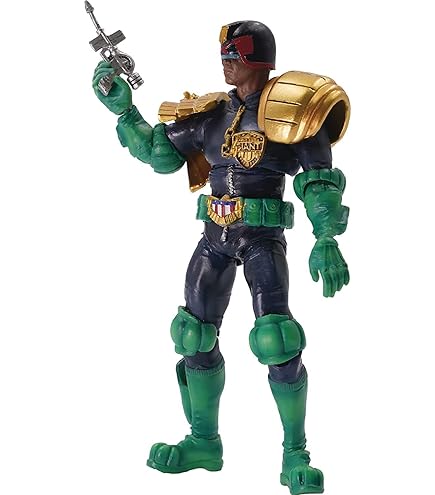 Amazon.com: Hiya Toys Judge Dredd: Judge Death 1:18 Scale