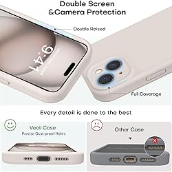 Vooii Compatible with iPhone 15 Plus Case, Upgrade