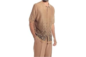 Tzsaixeh Men's 2 Pieces Floral Tracksuits Casual Hawaiian Outfits Suit Short Sleeve Shirts Long Pants Sets Beach Casual