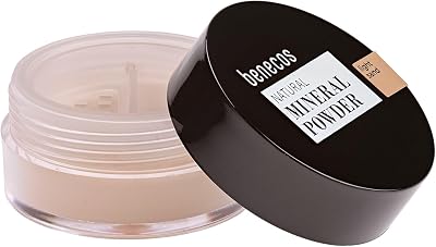 Benecos Mineral Powder Loose Mattifying Talkfree Vegan Light Sand