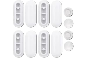 12Pcs Toilet Stabilizers Seat Cover Buffers for Models Enjoy a Quiet and Secure Bathroom Plugs