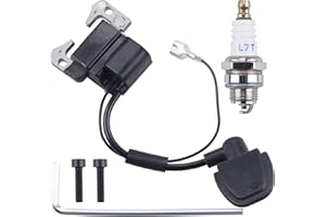 JINGKE 2-Stroke Engine Ignition Coil for 33cc 43cc 47cc 49cc 50cc Mini moto Dirt Pocket Bike Chopper Scooter Kids Quad ATV Minimoto Mini bike Dirt Bike