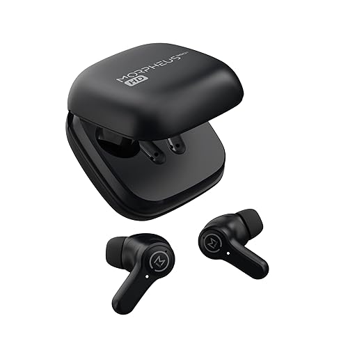 Morpheus 360 Nemesis ANC Wireless Noise Canceling Earbuds, Wind Noise Reduction, Bluetooth 5.3 Wireless Ear Buds, One Touch Media Control, Wat並行輸入 Morpheus 360 Ear True Wireless Bluetooth Earbuds Morpheus 360