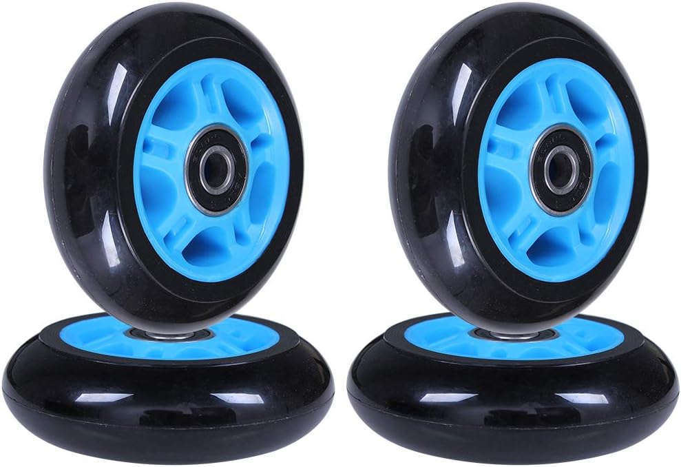 AOWISH Inline Skate Wheels 85A Hockey Roller Blades Replacement Wheel w/ABEC 9 Bearings (4-Pack)