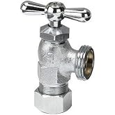 Homewerks VWMFRTD3B 1/2 in. COMP Front Operated Washing Machine Valve