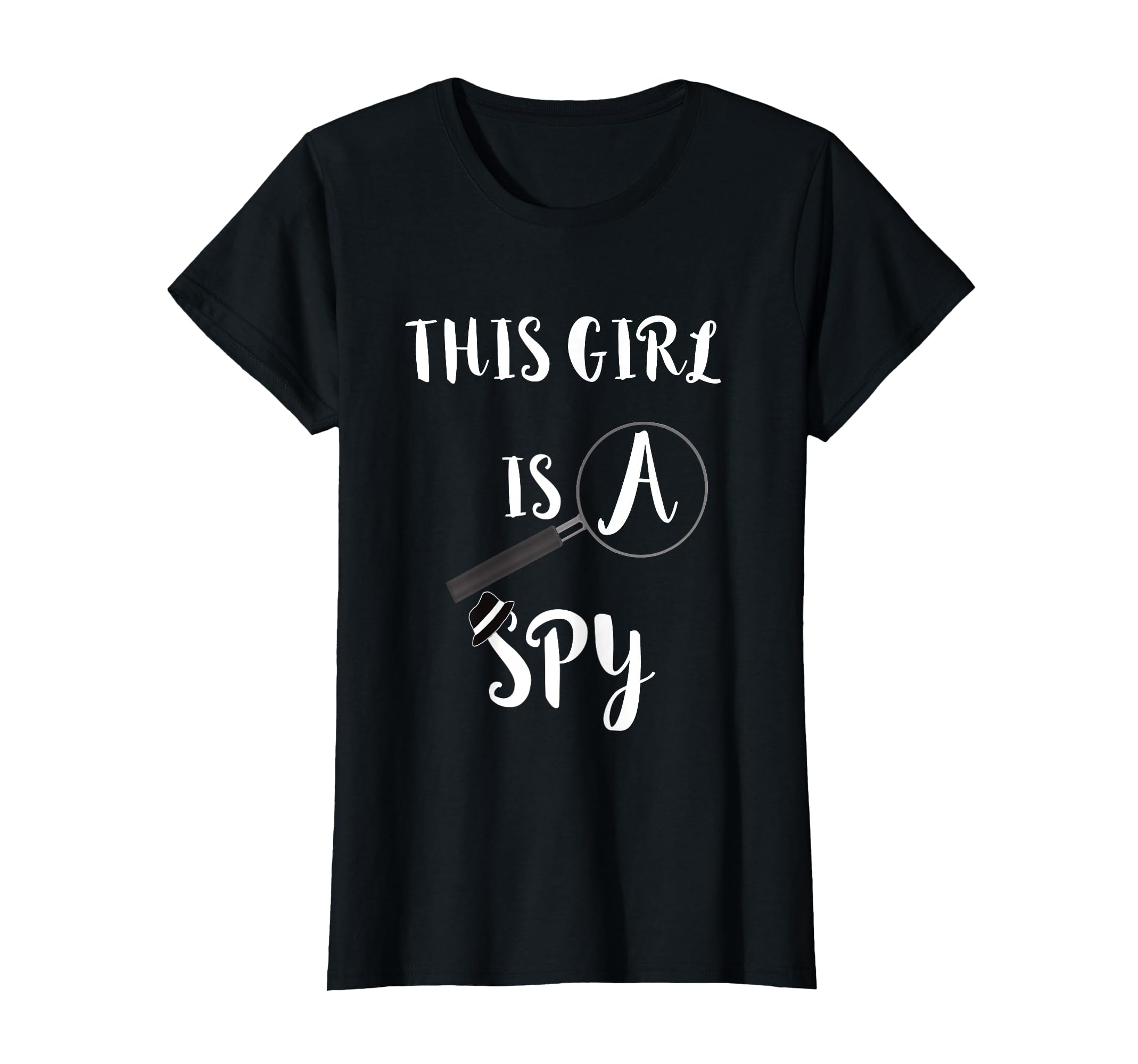 This Girl Is A Spy Costume Investigator Private Detective T-Shirt