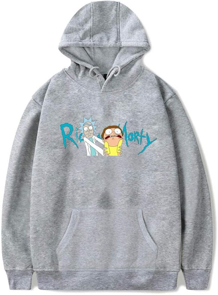 Manta Con Capucha Hombre Sudadera Con Capucha Rick Y Morty Talla