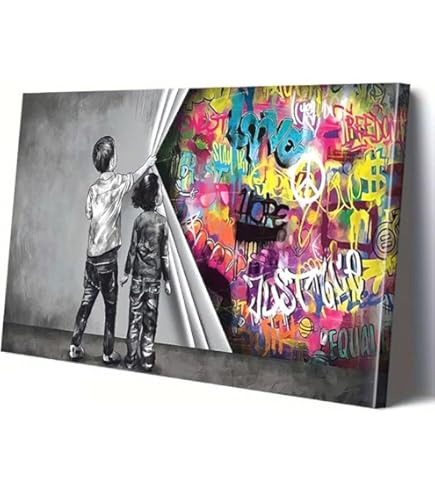Amazon.com: CINEMAFLIX Banksy - I Want Change - POSTER 16x20