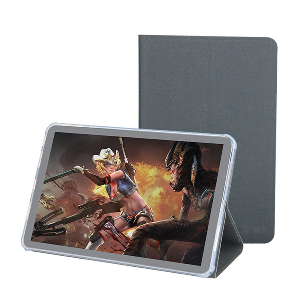 Tablet Case Compatible with Chuwi Hipad Air 10.3 inch,Shock-Proof Scratch-Resistant PU Leather Folio Stand Protective Case [Grey]