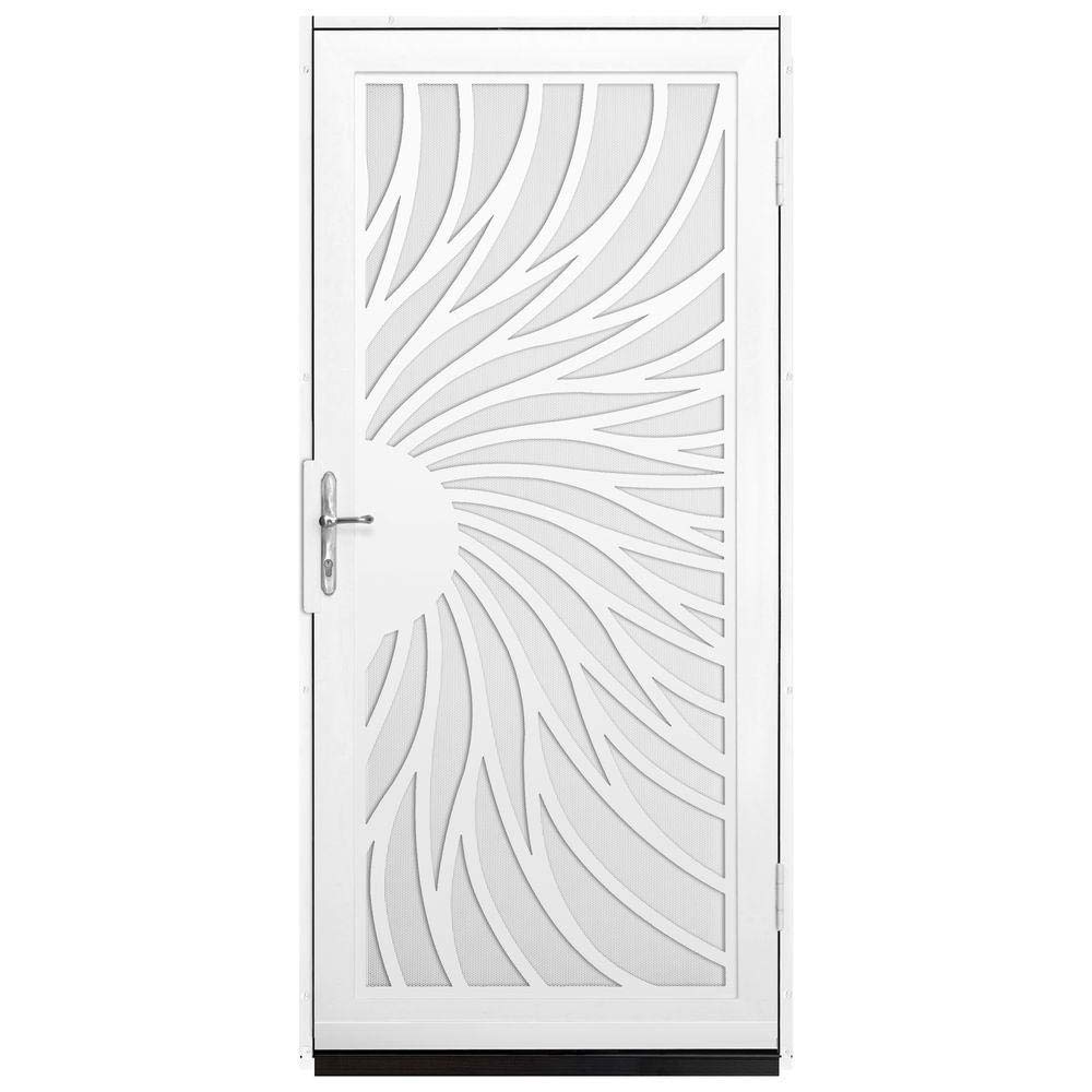 Unique Home Designs Solstice 36 In X 80 In White Security