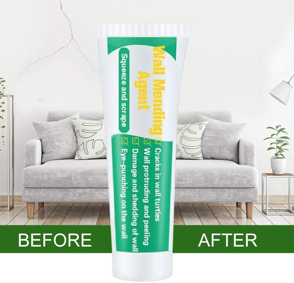 Wall Repair Kit with Ready Mixed Wall Filler & Self-Adhesive Drywall Patch, Quick DIY Fix for Wall Holes Cracks - Image 3