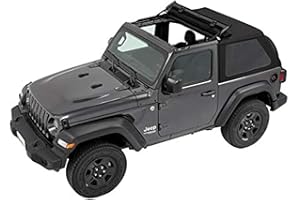 Bestop Trektop Soft Top for The 2-Door Jeep Wrangler JL (2018-Current) in Black Twill