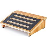 StrongTek Under-Desk Footrest, 4.5 in High, Non-Slip, 300 lb, Office Use | Improve Posture, Non-Slip Feet, Ergonomic, Sitting
