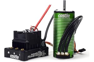 CASTLE CREATIONS Mamba Monster X 8S, 33.6V ESC W/1520-1650KV SENSORED Motor