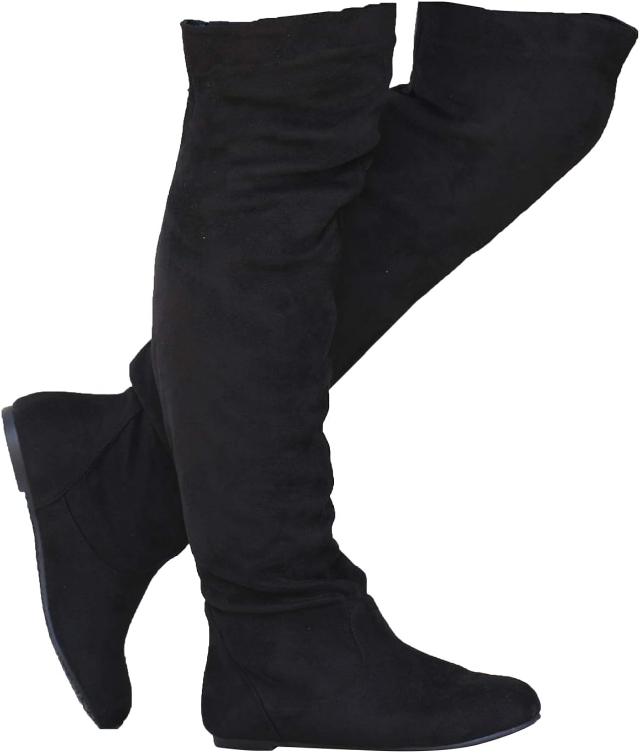 ladies flat boots size 7