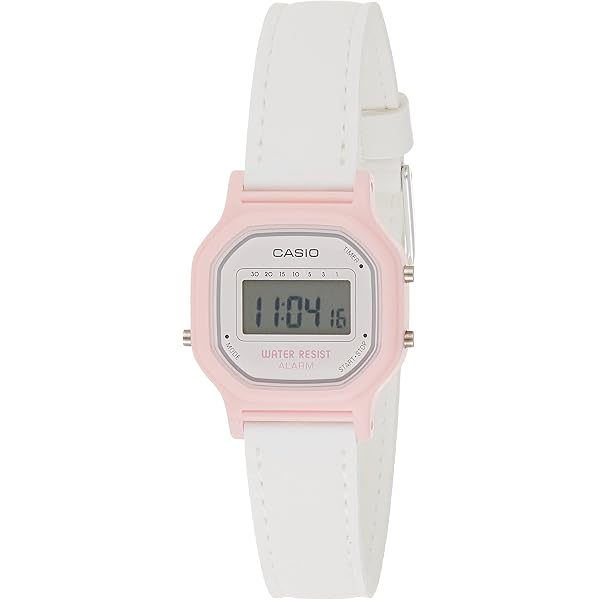 Casio Women's LRW-200H-7E2 Watch – White/Crystal White, Casual Style, Fluorescent Hands, Date