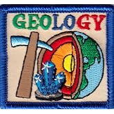 GEOLOGY Iron On Patch School Learning Research