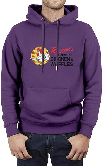 Cozy waffle hooded graphic tee Clearance