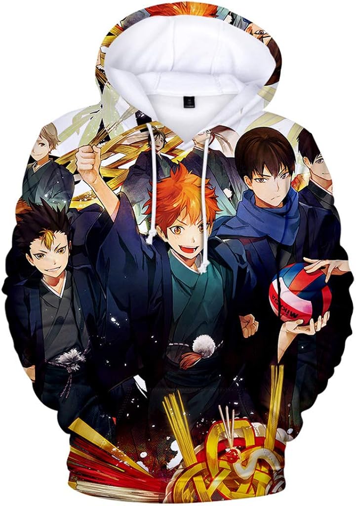 Kpop Haikyuu Cosplay Costume Hinata Shoyo Hoodie Casual Sweatshirt Pullover Sweater Sweaters Fan Shop Newsmada Com