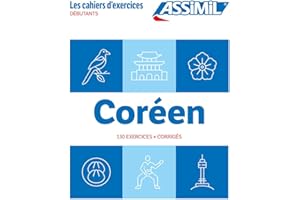 Cahier exercices coréen niveau débutants N.E.