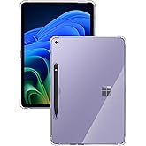 Clear Case for Microsoft Surface Pro 12 Inch 2025 Tablet, FJIASTB Flexible TPU Shockproof Cover with Airbag for Windows 11 Tablet, Lightweight (Not Compatible with Kickstand and Keyboard)
