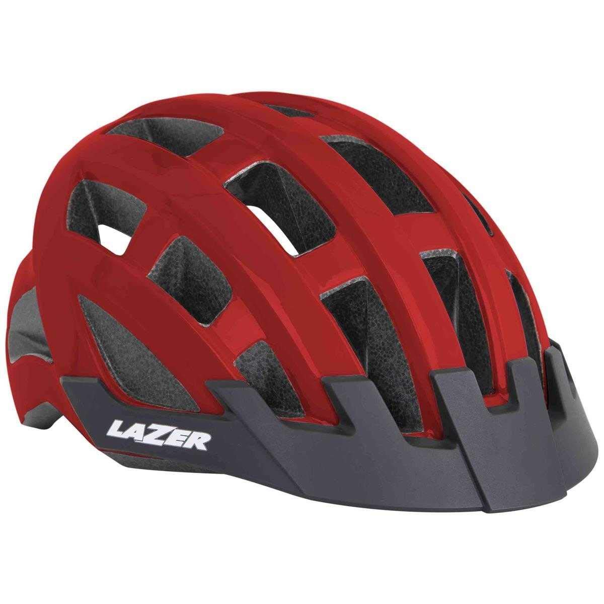 Lazer Compact Helmet, Red, Uni-Adult