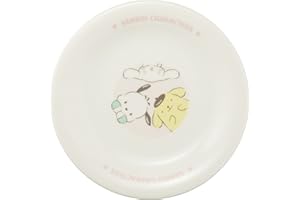 金正陶器(KANESHOTOUKI) Kaneshotouki Sanrio Characters Pochacco Pompompudding Cinnamon Plate Plate Approx. 6.5 inches (16.5 cm) Always Good Friends 315122