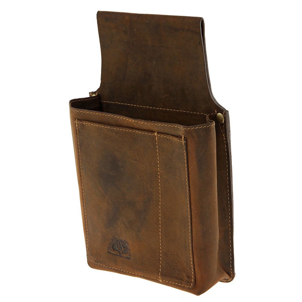 Green Burry Vintage Waiter's Bag 1786A, Brown, Standard Size, Additional Pocket