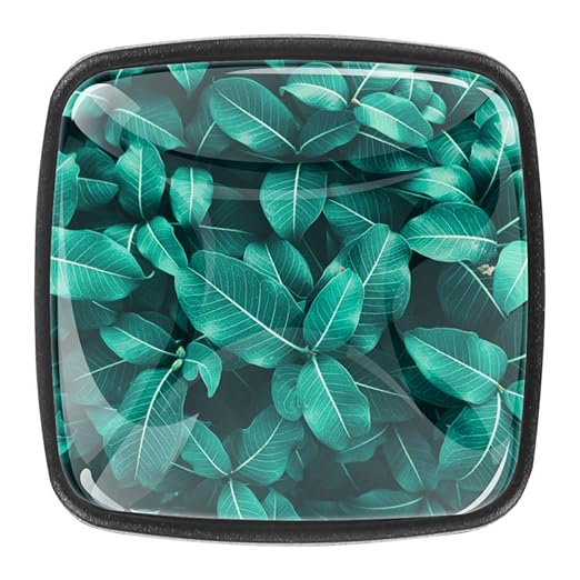 Möbelknopf Grüne Blätter knöpfe Bad Küche Möbel Schrank Kasten