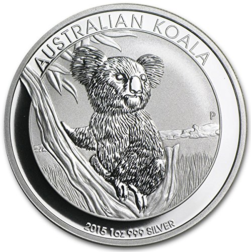 2015 Australia 1 oz Silver Koala Coin $1 Brilliant Uncirculated