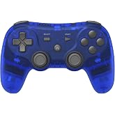 Retro Fighters Defender Pro Wireless Controller for PS1, PS2, PS3, Switch, &amp; PC | 2.4GHz &amp; Bluetooth (Ocean Blue)