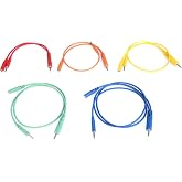 Hosa CMM-500Y-MIX Hopscotch Eurorack Patch Cables - Various Lengths, 5-Pack