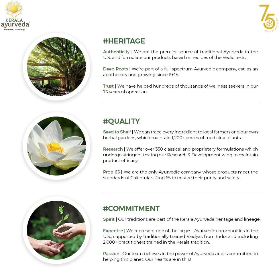 Kerala Ayurveda Eladi Thailam - Ayurvedic Massage Oil for Radiant Body & Healthy Scalp - Moisturizes Dry Skin & Hair, Balances Vata and Kapha, 6.76 Fl Oz: Health & Personal Care