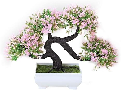 Amazon ライフ小屋 造花 盆栽 造花 松 シミュレーション 盆栽 造花 歓迎松 ミニ盆栽 ミニ人工観葉植物 玄関装飾 置物 オフィス装飾 園芸 観葉植物 小さいサイズ 盆栽アート飾り 人工観葉植物 オンライン通販