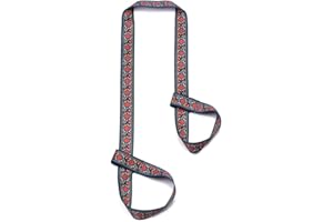 ZOOEASS Yoga Mat Strap, Adjustable Durable Yoga Mat Carrier & Stretching Strap, Multiple Color Choices