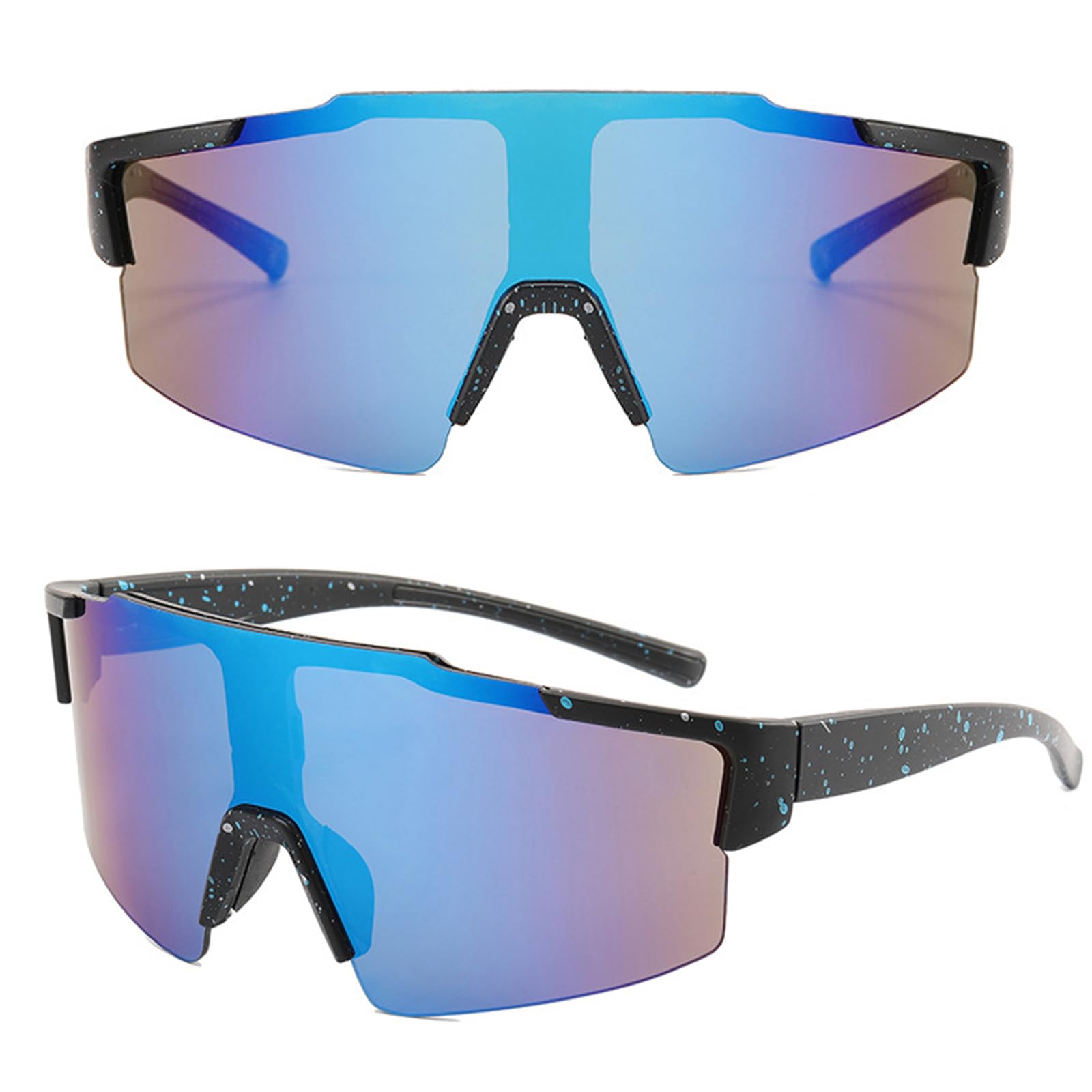 Oneroomone Fast Glasses Rave, Polarised Sports Glasses, Sports Sunglasses, Men, Women, UV 400 Protection, Suitable for Cycling, Running and Other Outdoor Sports