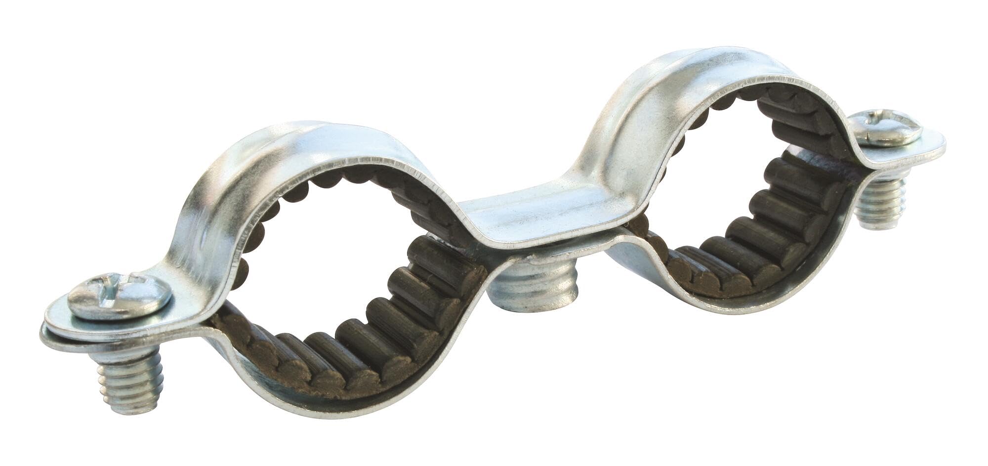 SOMATHERM FOR YOU - Double isophonic Collar Diameter 16 (x10) - Nickel-Plated Steel Grey