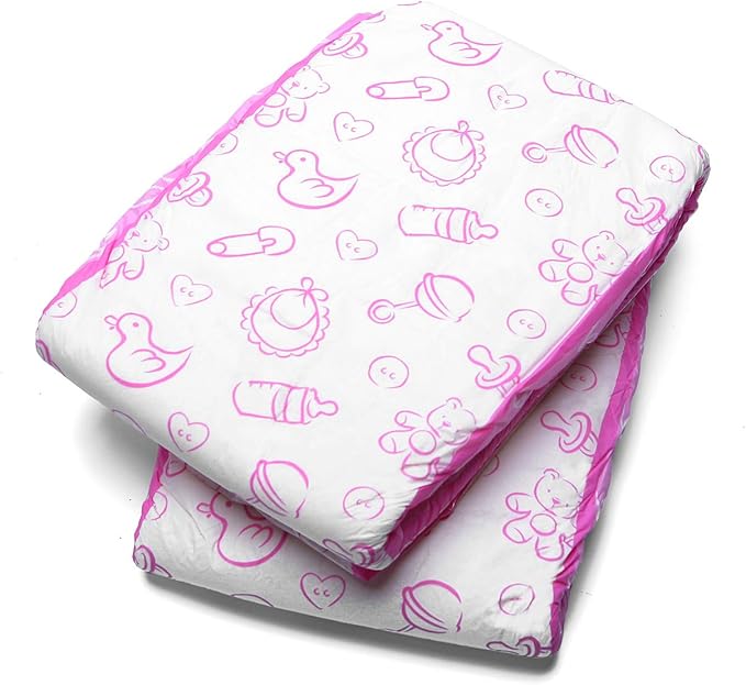 LittleForBig Printed Adult Brief Diapers Adult Baby Diaper Lover ABDL 2