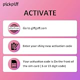 pickpiff Giffgaff Pay As You Go SIM Card Unlimited Calls Texts Data 4G 3G 2G view 6
