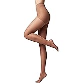 Conte Sheer Full Support Compression Pantyhose Tights with Control Top Active 20 Den
