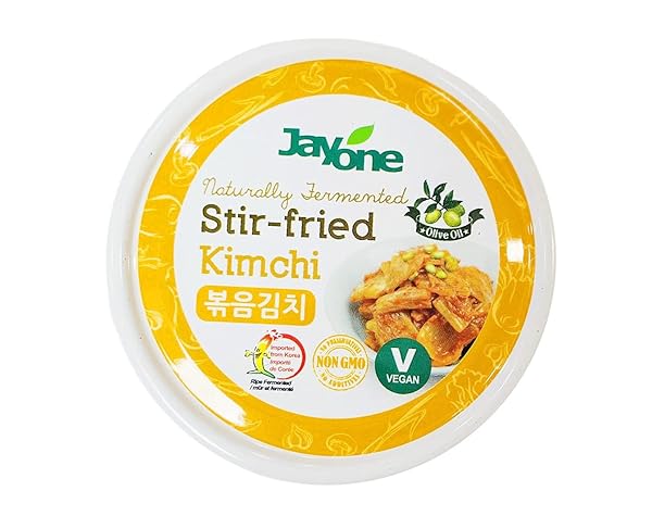 KOREAN CANNED NAPA KIMCHI – NATURALLY FERMENTED, SHELF-STABLE, READY-TO-EAT, NON-GMO INGREDIENTS & NO ARTIFICIAL PRESERVATIVES, PERFECT FOR MEALS, CAMPING & EMERGENCY FOOD (5.64OZ) – STIR-FRIED