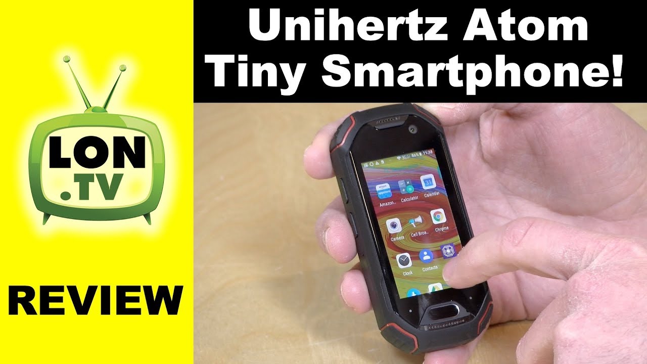 Watch Unihertz Atom Review&colon; Tiny Android Smartphone with