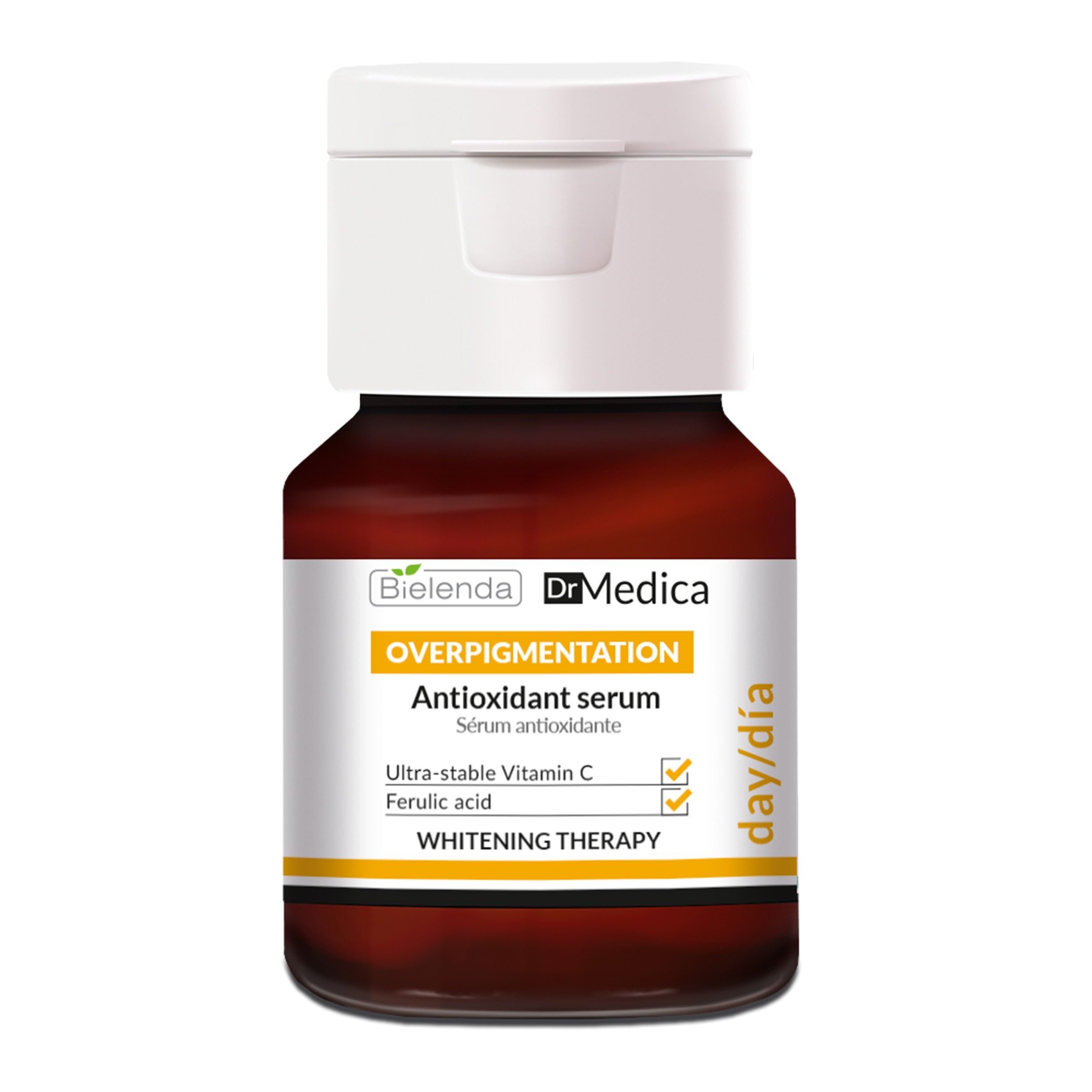 Bielenda Dr Medica Overpigmentation Antioxidant Serum evens skin tone, 30 ml