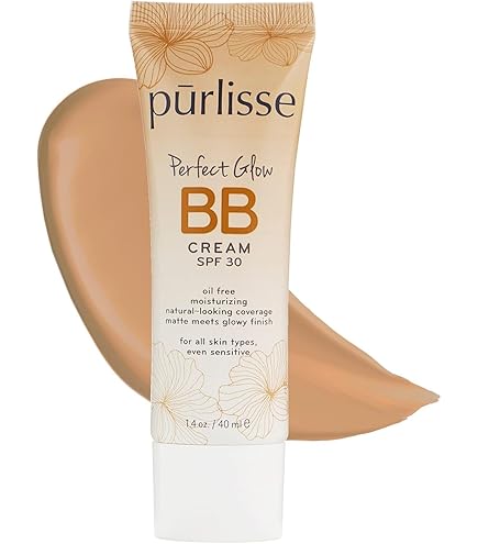 Amazon.com: pūrlisse Ageless Glow Serum BB Cream SPF 40 - Glowy