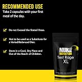 Nuke Nutrition Test Rage XL Testosterone Booster Men 120 Capsules view 3
